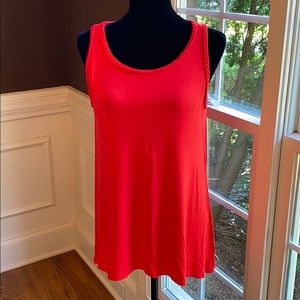 Red Sleeveless Tank Top